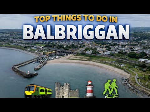 Explore Balbriggan, Ireland 🌊🏰 | Things to Do & Hidden Gems Aerial Tour 🚁📸