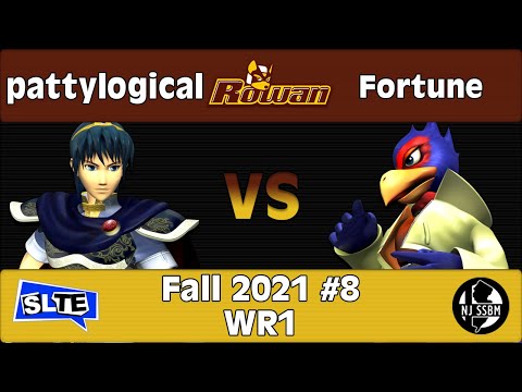 Rowan Fall 2021 #8: pattylogical (Marth) Vs. Fortune (Falco) - WR1