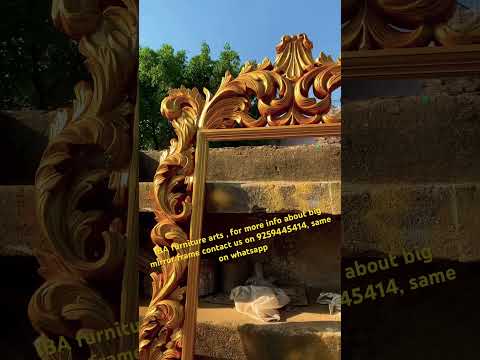 King size teak wood wooden round bed, for home, without stor...