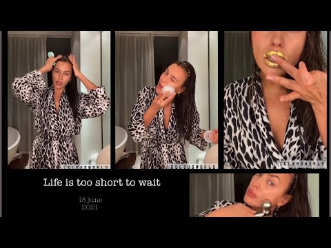 Irina shayk Luxurious Beauty skincare routine| #Model