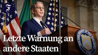 USA drohen Irans Handelspartnern mit Sanktionen
