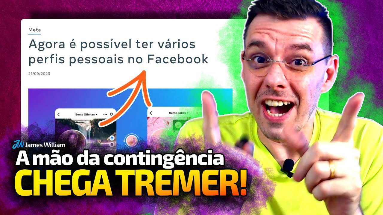AGORA É POSSÍVEL TER VÁRIOS PERFIS PESSOAIS NO FACEBOOK