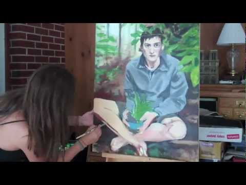 TIME LAPSE Portrait Oil Painting Speed Painting