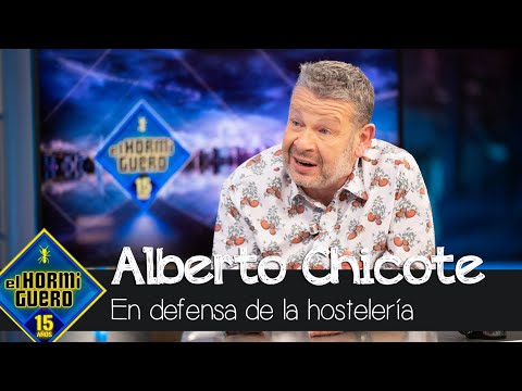 Alberto Chicote en defensa de la hostelería contra las restricciones del coronavirus - El Hormiguero