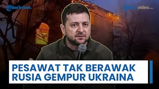 Infrastruktur Energi Meledak, Ukraina Digempur Lebih dari 200 Pesawat Tak Berawak Rusia