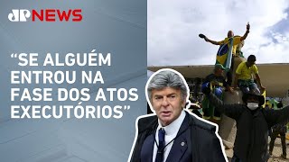 Fux diz que deve analisar individualização das condutas em julgamento do 8 de Janeiro