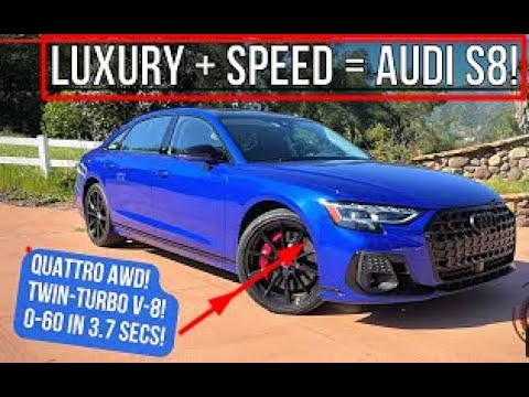2022 Audi S8 First Drive Review-It Really Surprised Me With So Much Clever & Thoughtful Tech!