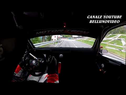 SALITA PEDAVENA - CROCE D'AUNE 2024 |  MATTEO MAGRIN | SKODA FABIA R5 | OBC PROVA 3 | BYBELLUNOVIDEO