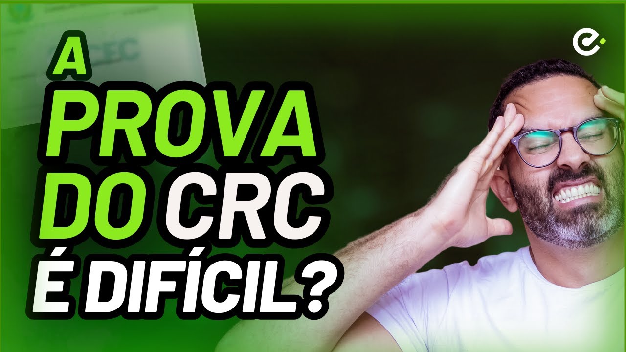 A Prova do CRC é difícil mesmo?? (A verdade por trás) 🔴