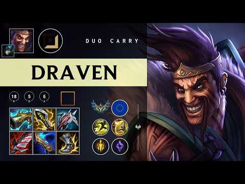 Draven ADC vs Miss Fortune - EUW Challenger Patch 26.02