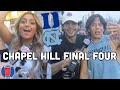Duke V North Carolina Final Four Interviews CHAPEL HILL PREGAME
