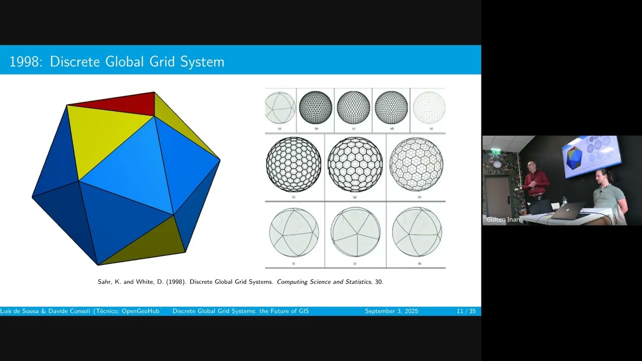 Luis de Sousa: Discrete Global Grid Systems Awareness raising about the future of GIS