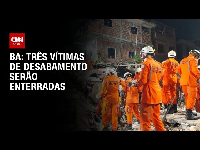 Desabamento de imóvel deixa dois mortos e três feridos em Salvador | CNN NOVO DIA