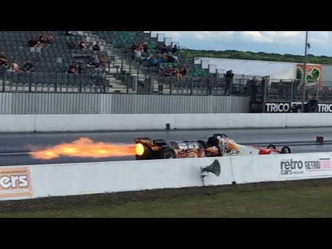 🚀 10,000bhp+ FireForce 5 Jet Car | 5.5 secs 1/4 mile @ 278mph!!! | Santa Pod Raceway 2017