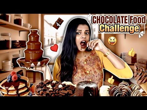 I only ate CHOCOLATE Food🤎 for 24 hours!! Chocolate Idly ah? |Jenni's Hacks