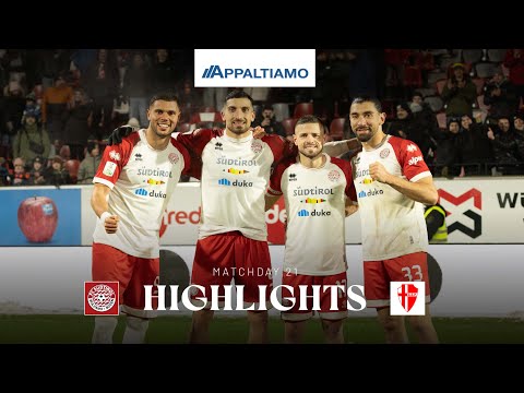 Serie B | Matchday 21 | FC Südtirol vs. Padova 3-0