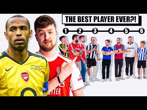 20 Premier League Fans Rank The BEST Player Of All Time