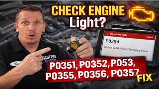 Check Engine Light P0354? Don’t Replace Parts Until You See This. P0351 P0352 P0353 P0355 P0356 MORE