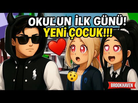 NEW Handsome Boy Came to School!💘 Girls Fight 😱 (Roblox Brookhaven 🏡rp)