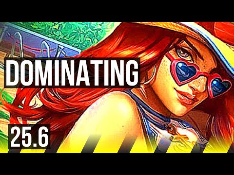 MISS FORTUNE & Rakan vs APHELIOS & Soraka (ADC) | 9/1/7, Dominating | EUW Diamond | 25.6