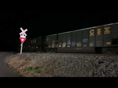 Csx C209 and G682 Running 1x2!! SD70MAC DPU! October 28, 2022