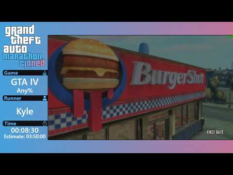GTAMarathon 2019: Cloned - Grand Theft Auto IV - Any% - Kyle