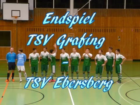 Fußball-Hallenturnier Grafing Januar 2016 Endspiel TSV Grafing - TSV Ebersberg