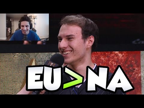 PERKZ: "EU IS BETTER THAN NA" |  IWDOMINATE TRASHTALKING IMAQTPIE - LoL Funny Stream Moments #133