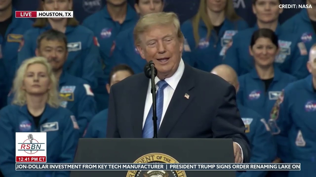 President Trump Details How His Support Has Allowed NASA to See Historic Success - 08/28/26