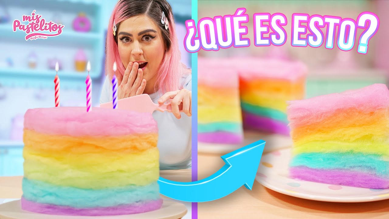 ¿PASTEL DE ALGODÓN DE AZÚCAR?¿QUÉ ES ESO? | MIS PASTELITOS
