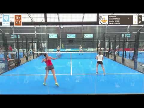 FFT Padel Tour Perpignan - 1/4 - Ginier / Pothier vs Clergue / Ligi