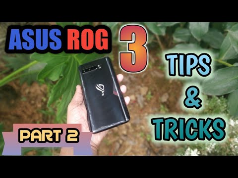 ROG 3 TIPS & TRICKS - Part 2 | Fingerprint, face unlock, Bokeh photos, media out and App timer