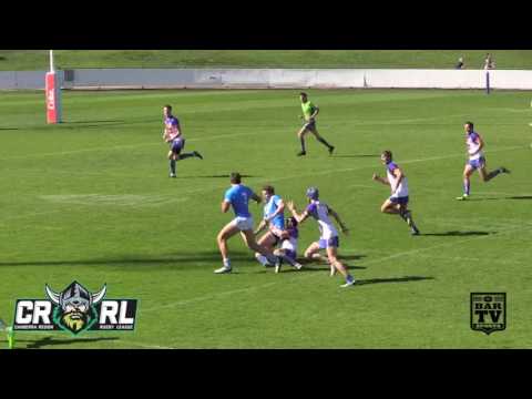 CRRL 2017 - Round 3 Reggies #Highlights - Queanbeyan Blues Vs. Goulburn Workers Bulldogs