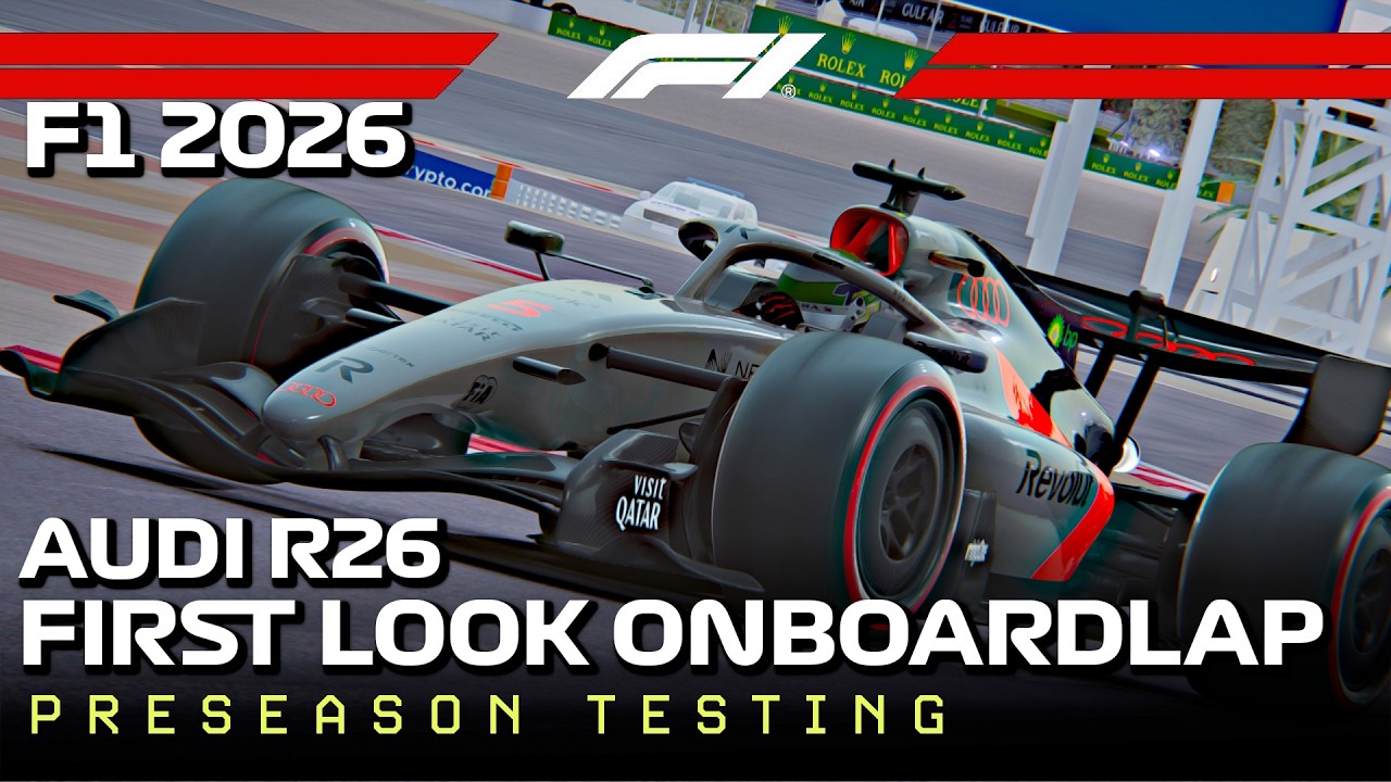 F1 2026 Pre-Season testing Audi R26 Bortoleto's Onboard Lap｜#Assettocorsa #F1 #audi