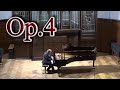 A. Scriabin. Allegro appassionato op. 4 (Alexey Chernov, piano)