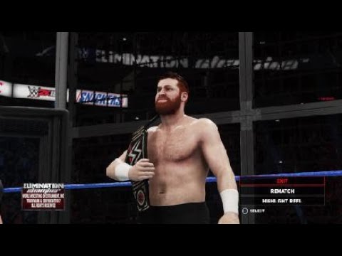 WWE 2K18 Elimination Chamber Match