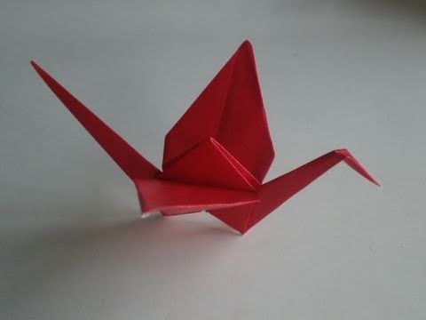 Origami: Crane [tutorial]