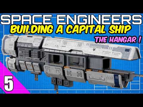 How to DESIGN a Large Capital Ship in Space Engineers – EP5