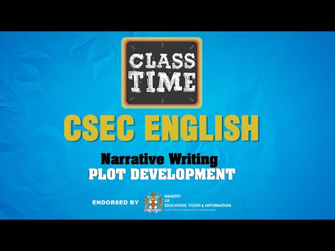 Narrative Writing Plot Development CSEC English January 19 2021