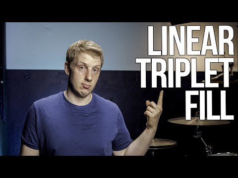 Linear Triplet Drum Fill Lesson - Dave Major