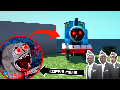Scary Thomas EXE Tank Engine vs MINIONS in Minecraft   Coffin Meme