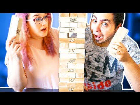 JENGA GIGANTE! LYON VS ANNA