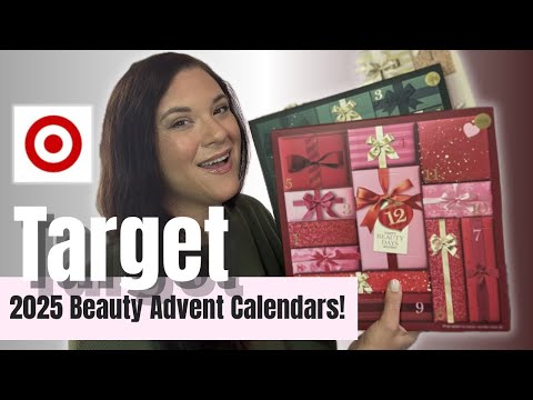 2025 TARGET BEAUTY ADVENT CALENDARS! 12 Days of Beauty, Skincare & Spa: Unboxing All 3 Calendars! 