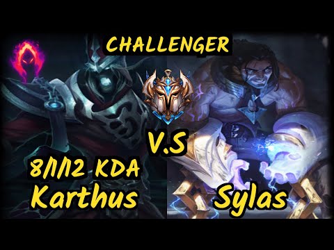 MSF Maxlore (KARTHUS) vs SYLAS - 8/1/12 KDA JUNGLE CHALLENGER GAMEPLAY - EUW