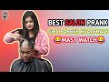 HEADSHAVE Real Headshave Prank Straight Razor Headshave By Female Barber Birth Day HairStyle