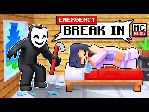 Survive The Minecraft BREAK IN!... (Story)