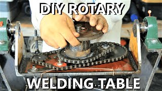 DIY Welding Rotary Table Using Car Rims