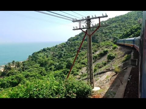 See Vietnam’s Stunning Coastline by Train - Hue to Da Nang - 4K
