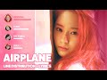 F X Airplane Line Distribution Lyrics Color Coded PATREON REQUESTED