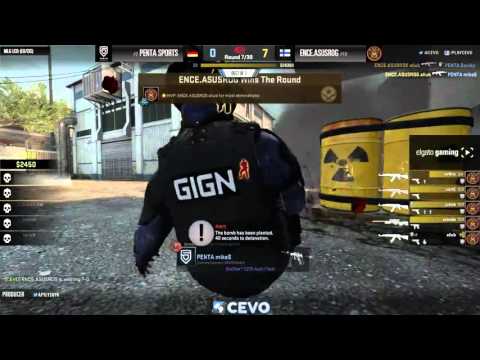 ENCE.ASUSROG vs PENTA Sports - Game 2 - MLG CS:GO LCQ (EU/CIS)